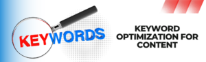 Keyword optimization for content