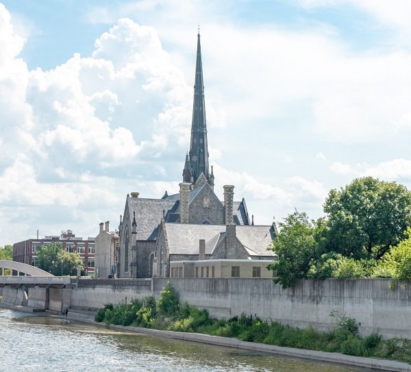 Grand River in Cambridge